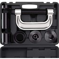 Heavy Duty Ball Joint Press & U Joint Removal Tool Kit with 4wd Adapters, for Most 2WD and 4WD Cars and Light Trucks (BK)