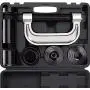 Heavy Duty Ball Joint Press & U Joint Removal Tool Kit with 4wd Adapters, for Most 2WD and 4WD Cars and Light Trucks (BK) Heavy Duty Ball Joint Press & U Joint Removal Tool Kit with 4wd Adapters, for Most 2WD and 4WD Cars and Light Trucks (BK)