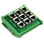 Electronics-Salon RJ45 8P8C 9-Way Buss Board DIN Rail Mount Interface Module.