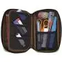 LIHIT LAB Pen Case, 7.9 x 2 x 4.7 inches, Blue (A-7551-108)
