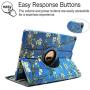 iPad Air (3rd Gen) 10.5'' 2019 / iPad Pro 10.5'' 2017 Case,360 Degree Rotating Stand Smart Case Protective Cover with Auto Wake Up/Sleep Feature Cover for ( A2152/A2123/A2153/A2154 / A1701/A1709)