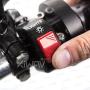 KiWAV Motorcycle Black Fog Light Switch 1 inch 25mm Handlebar 12v DC Electrical System