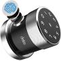 DATO Smart Door Lock, Silver,Keyless Fingerprint and Touchscreen,Secure Bluetooth, Easy Install, Digital Door Lock,Great for Airbnb, Homes, Apartments, Hotels and Offices