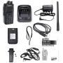 BTECH DMR-6X2 (DMR and Analog) 7-Watt Dual Band Two-Way Radio (136-174MHz VHF & 400-480MHz UHF), with GPS and Recording, Includes Full Kit with 2 Batteries, Programming Cable, and More