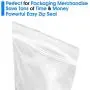 Spartan Industrial - 12” X 15” (100 Count) 2 Mil Clear Reclosable Zip Plastic Poly Bags with Resealable Lock Seal Zipper