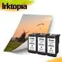 3 Pack Remanufactured Ink Cartridge Replacement for Canon PG 245XL 246XL (2 Black 1 Tri-Color) 245 XL with Ink Level Indicator Used in PIXMA iP2820 MG2420 MG2520 2920 MG2922 MG2924 MX492 MX490 Printer 3 Pack Remanufactured Ink Cartridge Replacement for Canon PG 245XL 246XL (2 Black 1 Tri-Color) 245 XL with Ink Level Indicator Used in PIXMA iP2820 MG2420 MG2520 2920 MG2922 MG2924 MX492 MX490 Printer