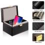 zxbaers Faraday Key Fob Protector Box, RFID Signal Blocking Box,Signal Blocking Bag Shielding Pouch Wallet Case for Cell Phone and Car Key