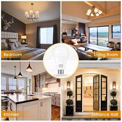 LOHAS A21 LED Light Bulb, 23W Light Bulbs(150W-200W Equivalent), 2500 Lumen Super Bright LED, Soft/Warm White 3000K, E26 Medium Base Light, Not-Dimmable, LED Bulb High Lumen for Home Lights, 4 Pack