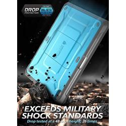 SUPCASE Unicorn Beetle Pro Series Case Designed for iPad Air 4 (2020) 10.9 Inch, with Pencil Holder & Built-in Screen Protector Full-Body Rugged Heavy Duty Case (Blue)