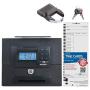 Pyramid Time Systems, Pyramid 5000HD Heavy Duty Steel Auto Totaling Time Clock, includes 25 time cards, ribbon, 2 security keys and user guide, Made in the USA, Black