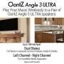 OontZ Angle 3 Ultra (4th Gen) Waterproof 5.0 Bluetooth Speaker, 14 Watts, Hi-Quality Sound & Bass, 100 Ft Wireless Range, Play 2, 3 or More Speakers Together, OontZ App, Bluetooth Speakers (White)
