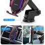 TALMIL Wireless Car Charger Mount,Windshield Dash Air Vent Phone Holder Compatible iPhone 11/11 Pro/11 Pro Max/Xs MAX/XS/XR/X/8/8+,Samsung S10/S10+/S9/S9+/S8/S8+
