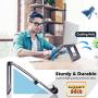 B-Land Laptop Stand, Adjustable Laptop Holder Aluminum Laptop Riser Foldable Portable Tablet Holder Computer Stand for Desk Compatible with All Tablets, Phones & Laptops 10-17''