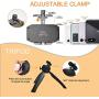 Comica CVM-WS50(C) Smartphone Wireless Lavalier Microphone with UHF 6 Channels 194 FT Wireless Range, Built-in Rechargeable Battery, Wireless Microphone for iPhone Samsung Huawei and More