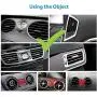 Beam Electronics Car Phone Mount Holder Universal Phone Car Air Vent Mount Holder Cradle Compatible for iPhone 12 11 Pro Max XS XS XR X 8+ 7+ SE 6s 6+ 5s 4 Samsung Galaxy S4-S10 LG Nexus Nokia