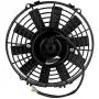 Aramox Car Cooling Fan, 12V 24V 80W 9 Inch Universal Curved Blade Air Conditioner Condenser Electric Cooling Fan