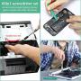 Precision Screwdrivers Set,Lifegoo 64 in 1 Mini S2 Steel Magnetic Driver Bits Repair Tool Kit for iPhone/Ipad/MacBook PC Game/Xbox ONE/360 PS3 PS4/NS Switch/Camera/Toys/Watches & Eyeglasses Ect -Green