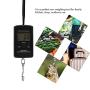 40KG Portable Digital Handy Scale, Electronic Hanging Luggage Scale Weight Measuring Tool
