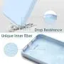 JETech Silicone Case for iPhone 11 (2019) 6.1-Inch, Silky-Soft Touch Full-Body Protective Case, Shockproof Cover with Microfiber Lining (Blue)