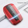 ELOHEI for Toyota Key Fob Cover Premium Soft TPU 360 Degree Protection Key Case Compatible with 2018 2019 2020 Toyota Camry RAV4 Avalon C-HR Prius Corolla Smart Key (Red)