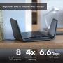 NETGEAR Nighthawk 8-Stream Tri-Band AX8 WiFi 6 Router (RAX70) – AX6600 Wireless Speed (Up to 6.6 Gbps) | 2,500 sq. ft. Coverage