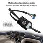 Multi-Function Combination Switch for Steering Wheel Fit for Isuzu NPR NQR GMC, 8973640740, Used to Control The Turn Signal Light Switch & Wiper Dimmer Column Stalk Switch, Combination Control Switch