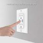 Smart Outlet with 2 USB Ports,Lumary Smart Outlet in Wall Works with Alexa & Google Assistant,15 Amp No Hub Required,ETL & FCC Certified(1 Pack).