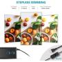 Neewer Bi-Color Dimmable 3200K-5600K Photo Studio Light Box 20 Inches Shooting Light Tent Foldable Portable Professional Booth Table Top Photography Lighting Kit 120 LED Lights 4 Color Backdrops