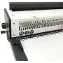 Rayson TD-1500B34R Binding Machine, Round Holes, 3:1 Pitch Wire-O Binder Punch 15 Sheets/Bind 130 Sheets with Sturdy Metal Construction
