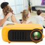 Mini Handheld Projector,Mini Portable Projector Household Projector … (Orange Black)