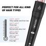 6 in 1 Curling Wand Set - Hair Curling Iron with 6 Interchangeable Ceramic Barrels with LCD Temperature Control and Anti-scalding Tip, 0.35-1.25 Inch Hair Curler for All Hair Types(Glove Include)