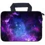 AMARY14 15 15.4 15.6 inch Laptop Handle Bag Computer Protect Case Pouch Holder Notebook Sleeve Neoprene Cover Soft Carrying Travel Case for Dell Lenovo Toshiba HP Chromebook ASUS Acer (Stars)