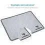 VicTsing Mouse Pad with Stitched Edge, Premium-Textured Mouse Mat, Non-Slip Rubber Base Mousepad for Laptop, Computer & PC, 10.2×8.3×0.08 inches, Grey