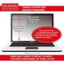 15.6 inch Akamai Computer Privacy Screen (16:9) - Removable Edge to Edge Glass - Blue Light Screen Protector - Laptop Anti Glare Screen Protector