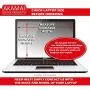 15.6 inch Akamai Computer Privacy Screen (16:9) - Removable Edge to Edge Glass - Blue Light Screen Protector - Laptop Anti Glare Screen Protector