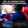 EKSA E900 USB Gaming Headset - Xbox One Headset with 7.1 Surround Sound, PS4 Headset Noise Cancelling Mic, Gaming Headphones Compatible with PC, PS4, Xbox One Controller, Nintendo Switch（Green）