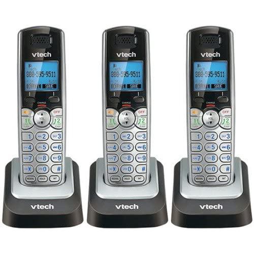 Vtech DS6101 Two-Line Cordless Accessory Handset for DS6151 (3 Pack)