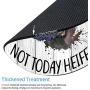 Smooffly Funny Quote Mouse Pad, Not Today Heifer,Office Desk Accessories, Cow Gifts for Her, Office Decor, Cow Round Mousepad, Quote Mouse Pad, Desk Decor