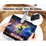 Computer Mouse Pad with Non-Slip Ro-blox,Premium-Textured and Waterproof Mousepad with Stitched Edges, Mouse Pads for Computers, Laptop, Gaming, Office & Home,3mm (B-18, 8.3 x 10.3 in)