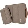 Voova Smart Laptop Sleeve Case Computer Carrying Bag with Attachable Separate Accessory Pouch, Compatible with 13-13.3 inch MacBook Air/MacBook Pro, 13 XPS / Chromebook / Notebook, Waterproof, Khaki Voova Smart Laptop Sleeve Case Computer Carrying Bag with Attachable Separate Accessory Pouch, Compatible with 13-13.3 inch MacBook Air/MacBook Pro, 13 XPS / Chromebook / Notebook, Waterproof, Khaki