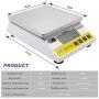 CGOLDENWALL 7.5kg x 0.1g Digital Precision Electronic Balance Laboratory Lab Scale Industrial Weighing and Counting Scale Table Top Scale g/ct/lb/oz/DWT/tl Multi-Units Switchable (7500g, 0.1g)