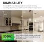 Sunco Lighting 2 Pack 5/6 Inch LED Recessed Downlight, Baffle Trim, Dimmable, 13W=75W, 3000K Warm White, 965 LM, Damp Rated, Simple Retrofit Installation - UL + Energy Star