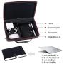 Smatree Hard Shell Carrying Case Compatible for 12-13.3 inch MacBook Pro/MacBook Air 2020 2019 2018 2017/12.9 inch iPad Pro/Surface Pro X/7/6/5/4, Laptop and Tablet Shoulder Bag (Black)