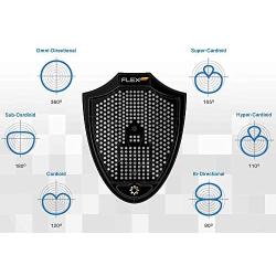 Flex AV FM-19D Dante-Enabled Boundary Microphone Black