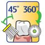 Brilliant Baby Toothbrush by Baby Buddy - for Ages 4-24 Months, BPA Free Super-Fine Micro Bristles Clean All-Around Mouth, Kids Love Them, Yellow, 1 Count