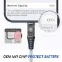 2-Pack iPhone Charger Cable, LISEN MFi Certified Lightning Cable (6ft / 1.8m), Nylon Braided USB Fast Charging Cord Compatible with iPhone 12 Pro Max/11 Pro/X/Xs Max/XR/8 Plus/7/6 Plus/SE, iPad, iPod 2-Pack iPhone Charger Cable, LISEN MFi Certified Lightning Cable (6ft / 1.8m), Nylon Braided USB Fast Charging Cord Compatible with iPhone 12 Pro Max/11 Pro/X/Xs Max/XR/8 Plus/7/6 Plus/SE, iPad, iPod