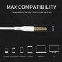 Earbuds Headphones with Microphone 5 Pack, Earbuds Wired Stereo Earphones in-Ear Headphones Bass Earbuds, Compatible with iPhone and Android Smartphones, iPod, iPad, MP3 Players, Fits Most 3.5mm Jack