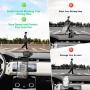 Magnetic Phone Car Mount - FITFORT Universal Dashboard Car Phone Holder with Strong Suction Cup and Comes with Air Vent Holder Compatible with Apple iPhone 11/XR/Xs/8/7/6S & Android Phones