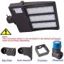 1000LED LED Shoebox Pole Light 300W 33,600Lm, 1000W HID/HPS Equal, 5000K, AC100-277V Input Voltage, Waterproof IP65, for Street Area, Parking Lot Lights