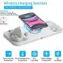Sowsusui Wireless Charger, 6 in 1 Wireless Fast Charging Station for Apple Watch/AirPods Pro/iPhone 12 Series/SE 2020/iPhone X/XS/XS Max/XR/8/8 Plus/iPhone 11/11 Pro/11 Pro Max Samsung S20/S10 Sowsusui Wireless Charger, 6 in 1 Wireless Fast Charging Station for Apple Watch/AirPods Pro/iPhone 12 Series/SE 2020/iPhone X/XS/XS Max/XR/8/8 Plus/iPhone 11/11 Pro/11 Pro Max Samsung S20/S10